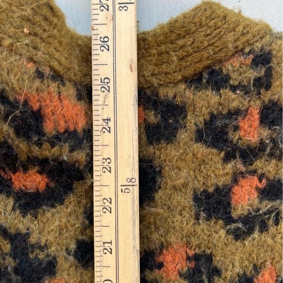 Women's Madewell Cardigan Multicolor XS Geometric Button City Colorful Preppy - Picture 14 of 14